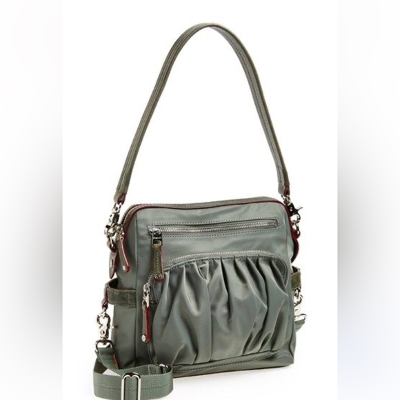 MZ Wallace Large Hayley Crossbody Bag - Slate without straps - Picture 1 of 8